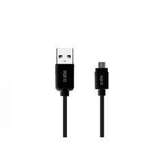 SBS Data Cable USB 2.0 to Micro USB - Black 1m