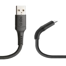 SBS USB 2.0 Type-C Cable - Unbreakable - Black 1m