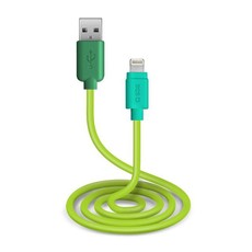 SBS USB - Type-C charging and data cable - Green 1m