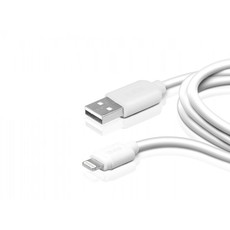 SBS Data Cable USB 2.0 to Apple Lightning - White 2m