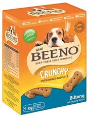 Beeno - Large Breed Traditional Crunchy Biscuit Treats Biltong - 1kg