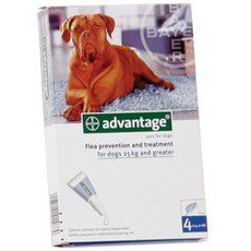 Advantage Extra Large Dogs - 4 x 4.0ml