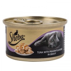 Sheba - Wet Cat Food Tuna with Prawn - 24 x 85g
