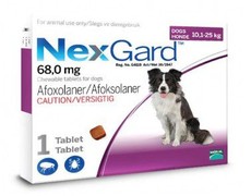 NexGard Chewables Tick & Flea Control for Large Dogs - 1 Tablet
