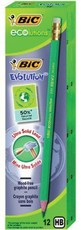 BIC Ecolutions Evolution 655 HB Pencils (Box of 12)