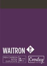 Croxley JD16W A6 Waitron Pen Carbon Book Duplicate