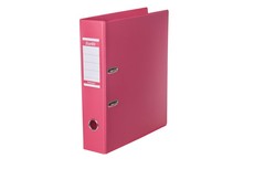 Bantex PVC Lever Arch File A4 70mm - Pink (Single)