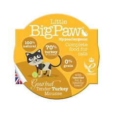 Little Big Paw Cat Mousse - Gourmet Tender Turkey
