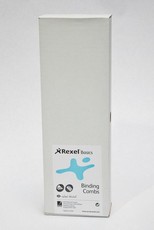 Rexel: 10mm 21 Loop PVC Binding Combs - White (100 Pack)