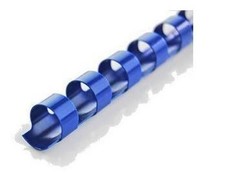 GBC 14mm 21 Loop PVC Binding Combs - Blue (Pack of 100)