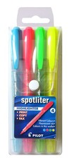 Pilot Spotliter Highlighters - Wallet of 4 Colours