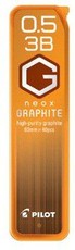 Pilot Neox Graphite Pencil Lead - 3B 0.5mm