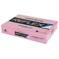 Reflex Pink Pastel 80gsm Paper - 500 sheets in 1 Ream