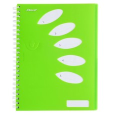 Rexel: Joy 5 A4 Subject Notebook - Lime