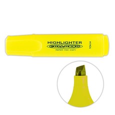 Collosso Highlighters Chisel Tip - Yellow