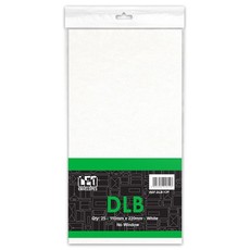 DLB White Opaque Self Seal Retail Packs 25's Envelopes
