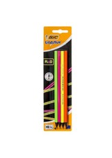 BIC: Evolution Fluo Graphite Pencil - Blister 4