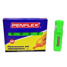 Penflex Highlighters Box-10 Green