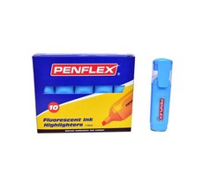 Penflex Highlighters Box-10 Blue