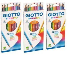 12 Colouring Pencils Set of 3