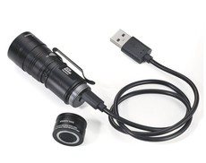 TROIKA Rechargeable Mini Torch Eco Beam