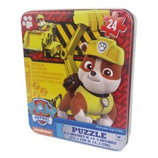 Paw Patrol Puzzle In Tin - 24 Piece