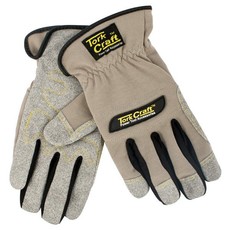 Tork Craft Mechanics Glove Synthetic Leather Palm Spandex Back