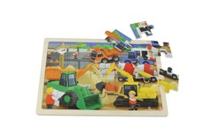 MasterKidz 20-Piece Jigsaw Puzzle: Construction Site