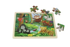 Masterkidz Rainforest Jigsaw Puzzle - 20 Pieces