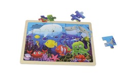 MasterKidz 20-Piece Jigsaw Puzzle: Sea Creatures
