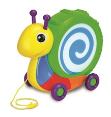 The Learning Journey Pull Along Snail Drum