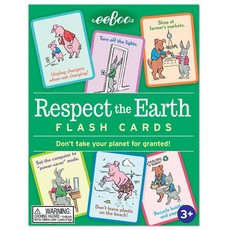 eeBoo Educational Flash Cards - Respect The Earth