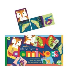 eeBoo Preschool Dominoes Game - Life on Earth
