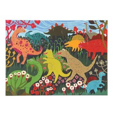 eeBoo Children's Puzzle - Dinosaur Meadow (20 Piece)