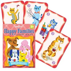 eeBoo Happy Families Card Game