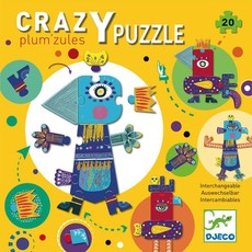 Djeco Giant Crazy Puzzle - Plum'zules