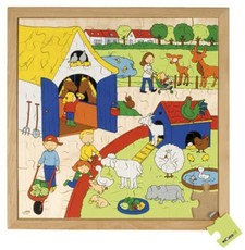 Educo Netherlands Puzzle Children's Farm 64 Pieces 40cm x 40cm