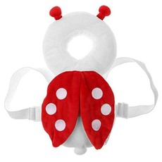 Ladybug Baby Head Safety Protection Pillow Helmet Backpack