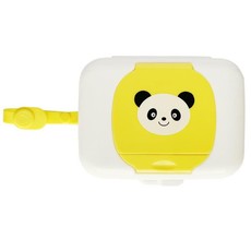 Travel Baby Wet Wipes Case Dispenser Holder Panda Bear Container