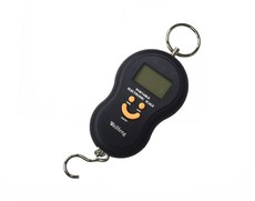Portable Electronic Scale With Batteries - Black