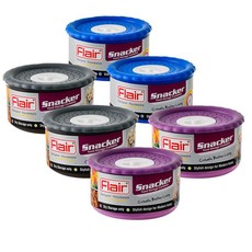 Flair Round Snack & Storage Containers - 450ml (Pack of 6)