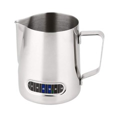 Coffee Milk Frothing Pitcher with Thermometer-600ML