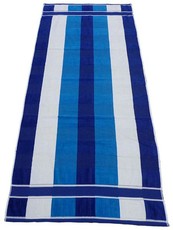 Bunty's Jumping Steps Beach Towel 90 x 180cms 494GSM 800gms - Royal