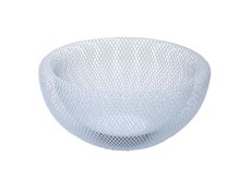 Continental Homeware - Wire Mesh Fruit Basket(Shiny White)