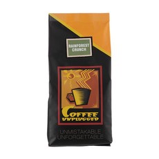 Coffee Unplugged Rainforest Crunch Flavoured Coffee - 250g Filter Grind