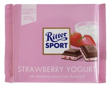 Ritter Sport Strawberry Yoghurt 100g (Box of 12)