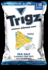 Trigz Sea Salt Crunchy Popped Chips (16 x 85g)