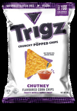 Trigz Chutney Crunchy Popped Chips (40 x 28g)