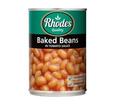Rhodes Baked Beans 410g x 6