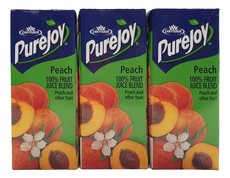 Purejoy 100% Juice Peach 4X6X200 ML